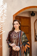 3 Pc Digital Printed Lawn Suit