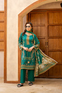 3 PIECE - DIGITAL PRINTED LAWN SUIT