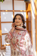 3 PIECE - DIGITAL PRINTED LAWN SUIT