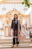 3 PIECE - DIGITAL PRINTED LAWN SUIT