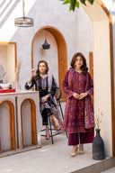 3 PIECE - DIGITAL PRINTED LAWN SUIT