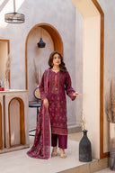 3 PIECE - DIGITAL PRINTED LAWN SUIT