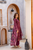 3 PIECE - DIGITAL PRINTED LAWN SUIT