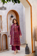 3 PIECE - DIGITAL PRINTED LAWN SUIT