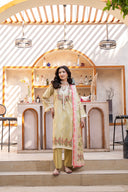 3 PIECE - DIGITAL PRINTED LAWN SUIT