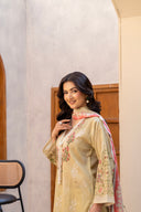 3 PIECE - DIGITAL PRINTED LAWN SUIT