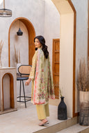 3 PIECE - DIGITAL PRINTED LAWN SUIT