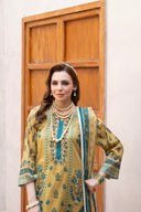 3 PIECE - DIGITAL PRINTED LAWN SUIT