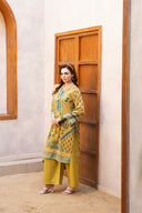 3 PIECE - DIGITAL PRINTED LAWN SUIT