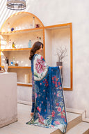 3 PIECE - DIGITAL PRINTED LAWN SUIT