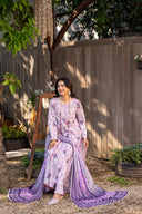 3 PIECE - DIGITAL PRINTED LAWN SUIT