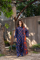 3 PIECE - DIGITAL PRINTED LAWN SUIT
