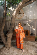 3 PIECE - DIGITAL PRINTED LAWN SUIT