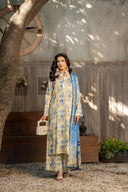 3 PIECE - DIGITAL PRINTED LAWN SUIT