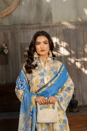 3 PIECE - DIGITAL PRINTED LAWN SUIT