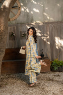 3 PIECE - DIGITAL PRINTED LAWN SUIT