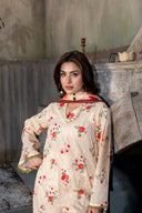 3 PIECE - DIGITAL PRINTED LAWN SUIT