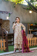 3 PIECE - DIGITAL PRINTED LAWN SUIT