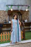 3 PIECE - DIGITAL PRINTED LAWN SUIT